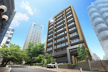 ワコーレ神戸元町I’z　外観完成予想CG