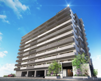 アルファスマート千鳥駅　外観完成予想図1