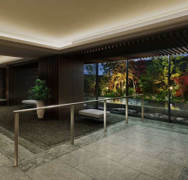 ファイル:ジオ西宮北口 ザ・クレール エントランスホール完成予想CG１.png