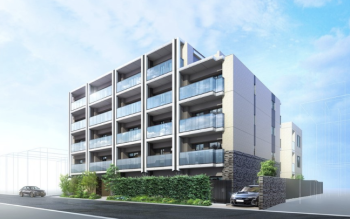 デュオヒルズ武蔵新田　外観完成予想図