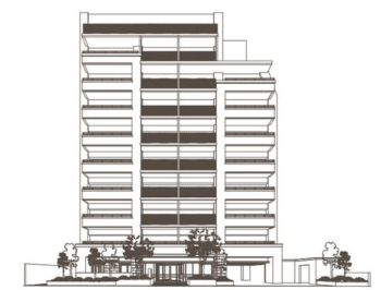 フリーディア西新レジデンス　外観完成予想図