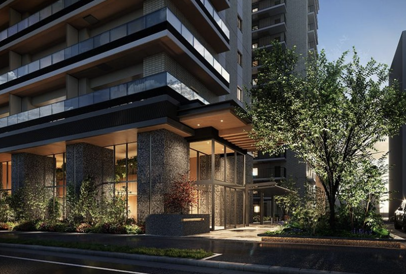 ファイル:ブランズシティ千葉ニュータウン中央 エントエランスアプローチ完成予想図.png