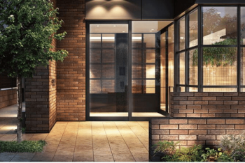 プレディア名古屋花の木　エントエランスアプローチ完成予想図