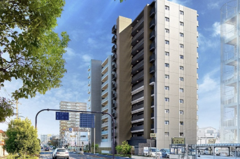 ユニハイム枚方牧野III　外観完成予想図1