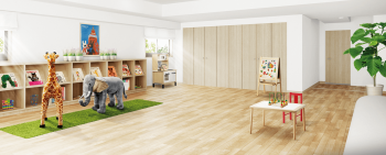 リバーガーデン岸里玉出 キッズルーム完成予想CG