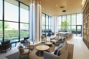 レジデンシャル原ブランシエラ　グランドアトリウム完成予想図