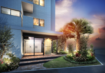 クリオ片瀬江ノ島　エントランス完成予想図