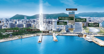 ザ・レジデンス高松 パークフロントタワー　周辺写真CG合成