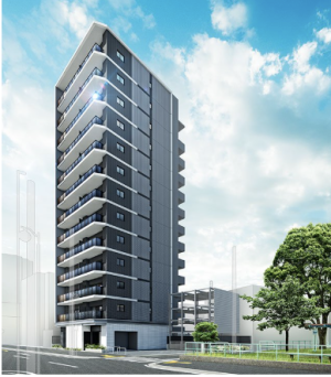 レーベン名古屋 MARK EAST 外観完成予想図.png