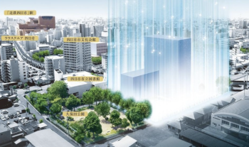 グランクレア四日市シーズンズフォート　周辺合成CG