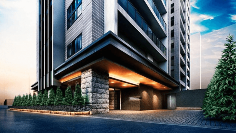 ファイル:ファインシティアイム札幌琴似駅前 エントエランスアプローチ完成予想図.png