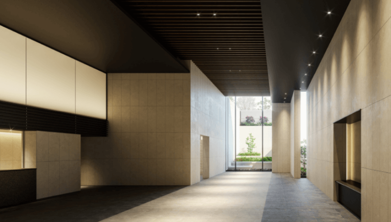 ファイル:ブランズ北千里 エントエランスホール完成予想図.png