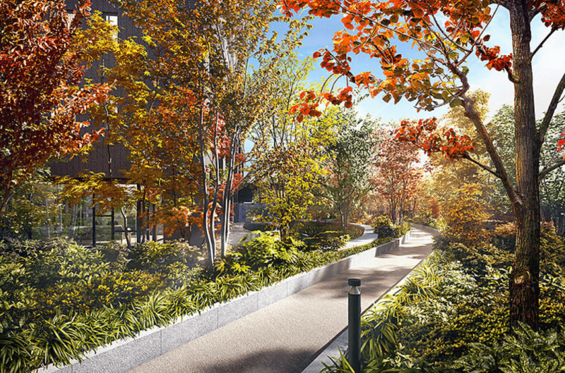 ファイル:（仮称）ノリタケの森地区計画プロジェクト フォレストアベニュー完成予想CG.png