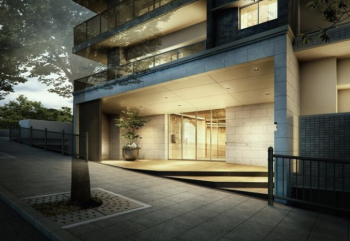 アルファステイツ平和町II　エントランスアプローチ完成予想図