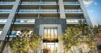 アーバンパレス神野東　エントエランスアプローチ完成予想図