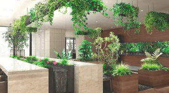 ザ・パークハウス 三田ガーデン　レジデンス＆タワー　ガーデンサロン（屋内）完成予想図2