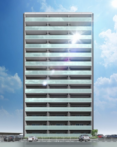 ファイル:ドゥグラン喜々津ステーションタウン弐番館 外観完成予想図.png