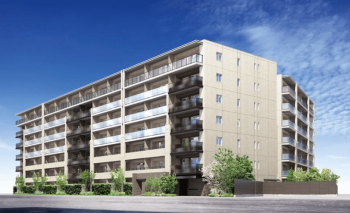 プライム川崎小島新田　外観完成予想図