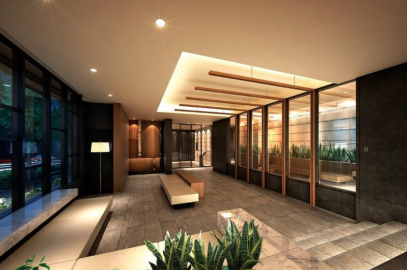 ファイル:南青山「常盤松ハウス」建替プロジェクト エントランスホール・ラウンジコーナー完成予想図.png