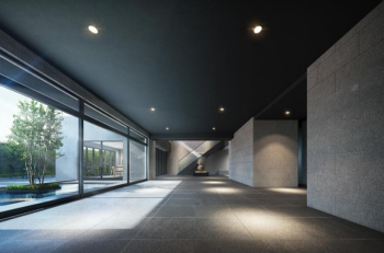 アソシア小笹翠景　コリドー完成予想図