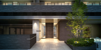 クレアホームズ宮崎台　エントランス完成予想図