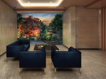 ローレルコート蟹江　ラウンジ完成予想CG