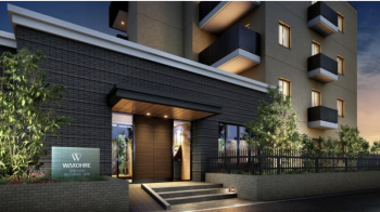 ワコーレ住吉レジデンスグラン　エントランスアプローチ完成予想図