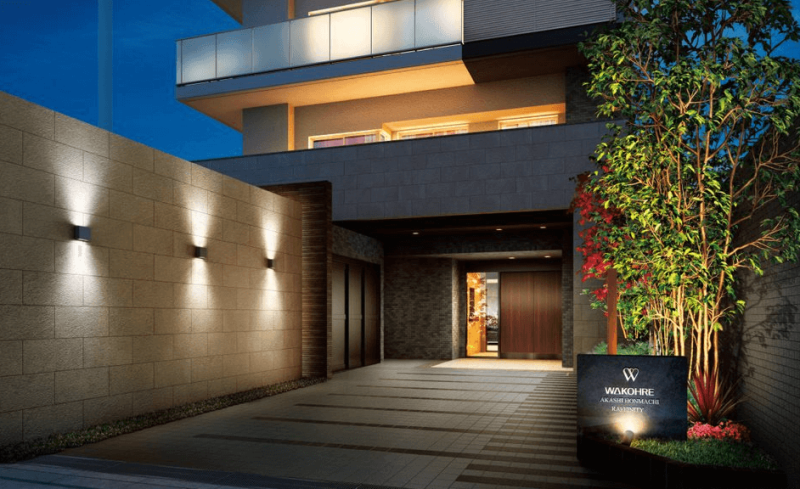 ファイル:ワコーレ明石本町ラフィニティ エントエランスアプローチ完成予想図.png