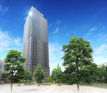 幕張ベイパーク　スカイグランドタワー　外観完成予想CG