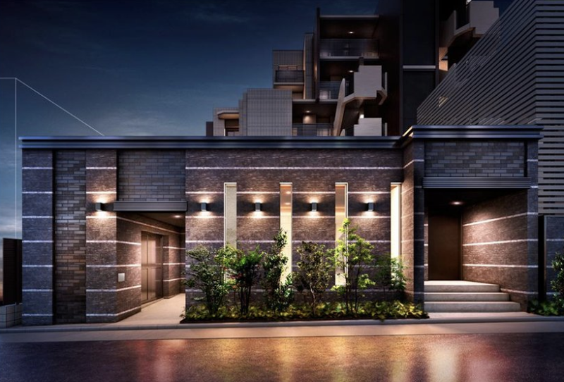 ファイル:（仮称）ローレルコート瑞穂汐路 ザ・レジデンス 外観アプローチ完成予想図.png