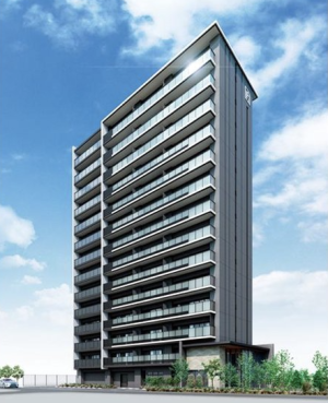 エステムコート御堂筋あびこⅡフェアリー 外観完成予想図.png