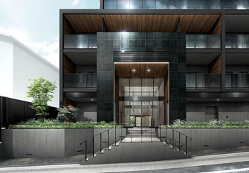 パレステージ杉並松庵 外観・エントエランスアプローチ完成予想図.png