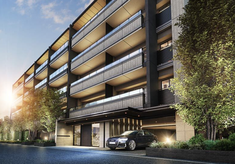 ファイル:プラウド元住吉ウエスト 外観完成予想図.png