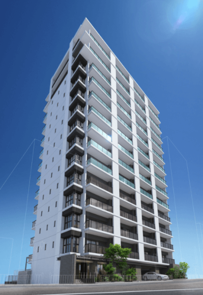 ファイル:レジデンシャル浜の町 THE SUITE 外観完成予想図.png