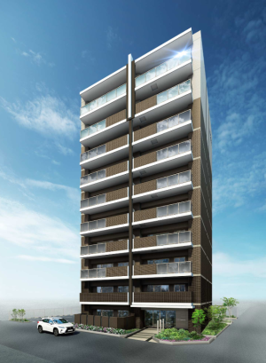 リコット東刈谷　外観完成予想CG