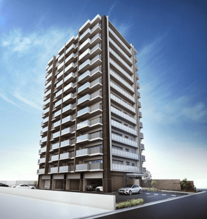 サンズガラリエ可部　外観完成予想図