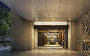 ザ・ファインタワー久屋大通　車寄せ完成予想図