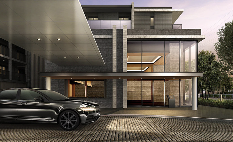 ファイル:シティテラス善福寺公園 エントエランスアプローチ完成予想図.png