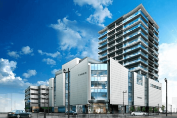 レーベン青森新町THE GRAND MID　外観完成予想図1