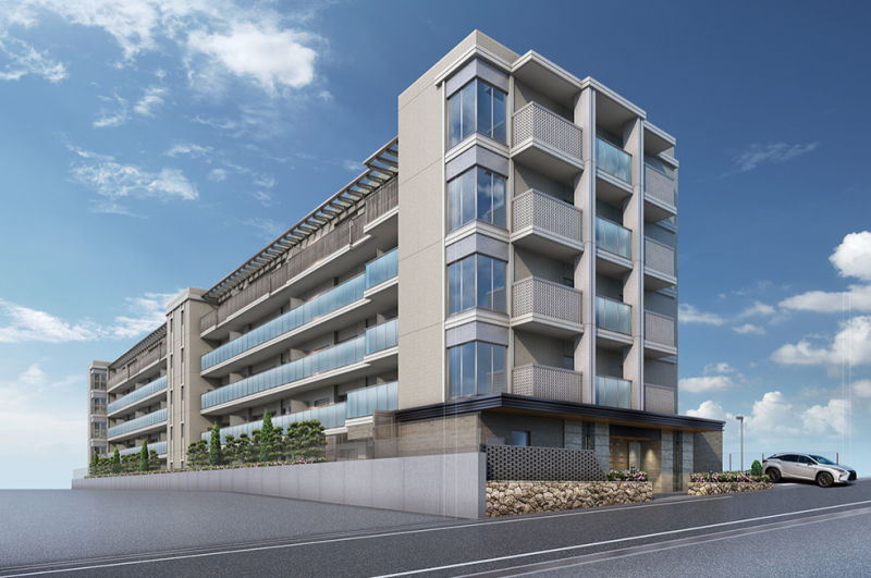 ファイル:（仮称）北摂・第1位 ワイドスパンマンションプロジェクト 外観完成予想図.png